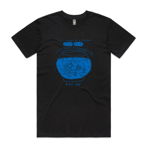 Blub Blub Tee by Lonely Kids Club. All clothing from our T-shirts to our shorts and hoodies are ethically made, and printed packed and shipped from Sydney.