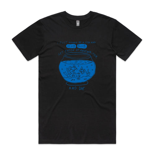 Blub Blub Tee by Lonely Kids Club. All clothing from our T-shirts to our shorts and hoodies are ethically made, and printed packed and shipped from Sydney.