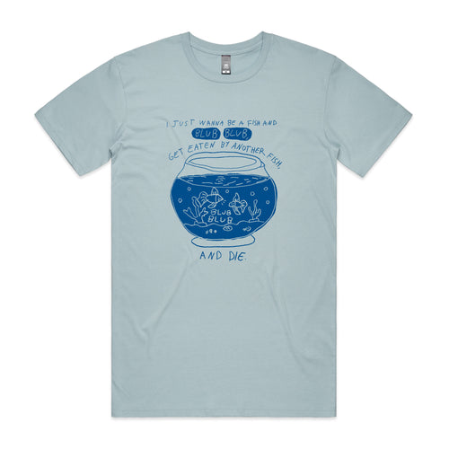 Blub Blub Tee by Lonely Kids Club. All clothing from our T-shirts to our shorts and hoodies are ethically made, and printed packed and shipped from Sydney.