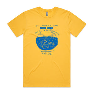 Blub Blub Tee by Lonely Kids Club. All clothing from our T-shirts to our shorts and hoodies are ethically made, and printed packed and shipped from Sydney.
