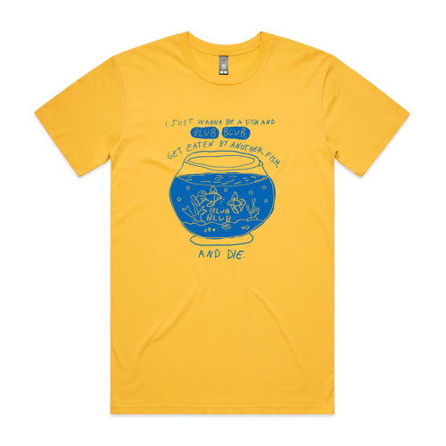 Blub Blub Tee by Lonely Kids Club. All clothing from our T-shirts to our shorts and hoodies are ethically made, and printed packed and shipped from Sydney.
