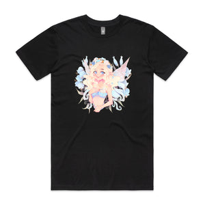 Blue Fairy Tee by Lonely Kids Club. All clothing from our T-shirts to our shorts and hoodies are ethically made, and printed packed and shipped from Sydney.