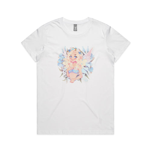 Blue Fairy Tee by Lonely Kids Club. All clothing from our T-shirts to our shorts and hoodies are ethically made, and printed packed and shipped from Sydney.