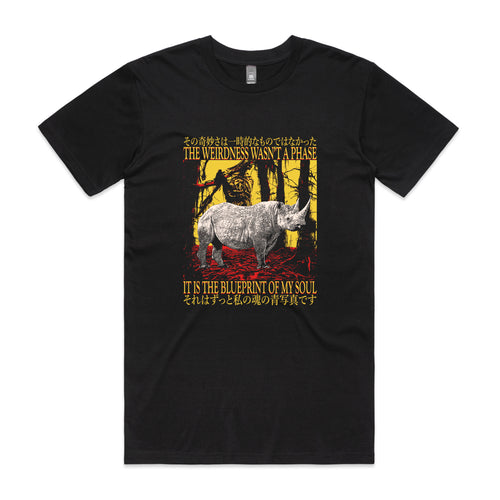 Blueprint Of My Soul Tee by Lonely Kids Club. All clothing from our T-shirts to our shorts and hoodies are ethically made, and printed packed and shipped from Sydney.