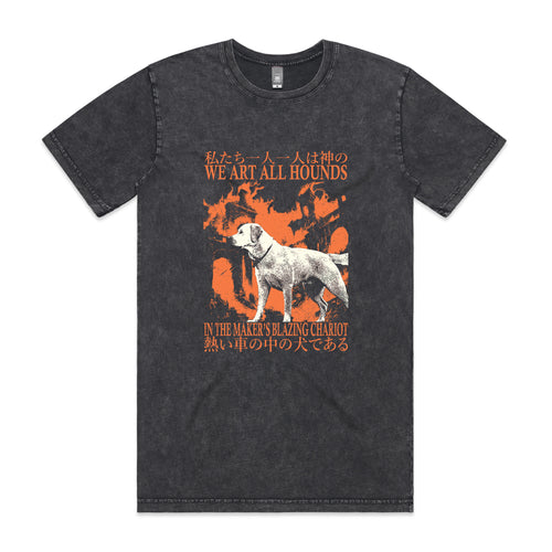 Blazing Chariot Tee by Lonely Kids Club. All clothing from our T-shirts to our shorts and hoodies are ethically made, and printed packed and shipped from Sydney.