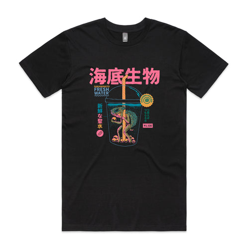 Boba Kappa Tee by Lonely Kids Club. All clothing from our T-shirts to our shorts and hoodies are ethically made, and printed packed and shipped from Sydney.