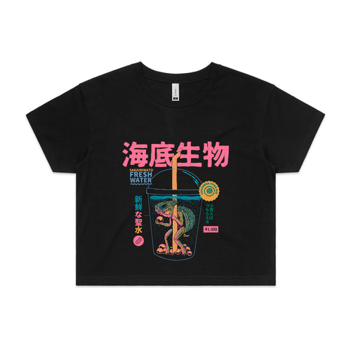 Boba Kappa Tee by Lonely Kids Club. All clothing from our T-shirts to our shorts and hoodies are ethically made, and printed packed and shipped from Sydney.