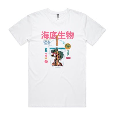 Boba Kappa Tee by Lonely Kids Club. All clothing from our T-shirts to our shorts and hoodies are ethically made, and printed packed and shipped from Sydney.