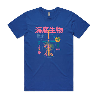 Boba Kappa Tee by Lonely Kids Club. All clothing from our T-shirts to our shorts and hoodies are ethically made, and printed packed and shipped from Sydney.
