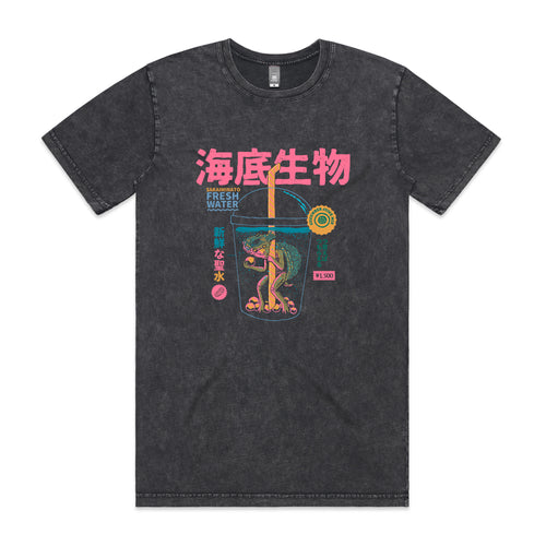 Boba Kappa Tee by Lonely Kids Club. All clothing from our T-shirts to our shorts and hoodies are ethically made, and printed packed and shipped from Sydney.