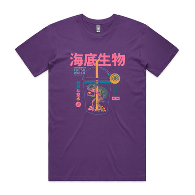 Boba Kappa Tee by Lonely Kids Club. All clothing from our T-shirts to our shorts and hoodies are ethically made, and printed packed and shipped from Sydney.