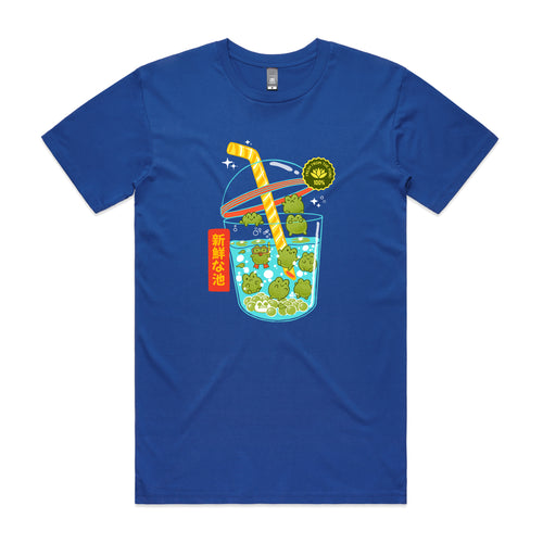 Boba Toad Tee by Lonely Kids Club. All clothing from our T-shirts to our shorts and hoodies are ethically made, and printed packed and shipped from Sydney.