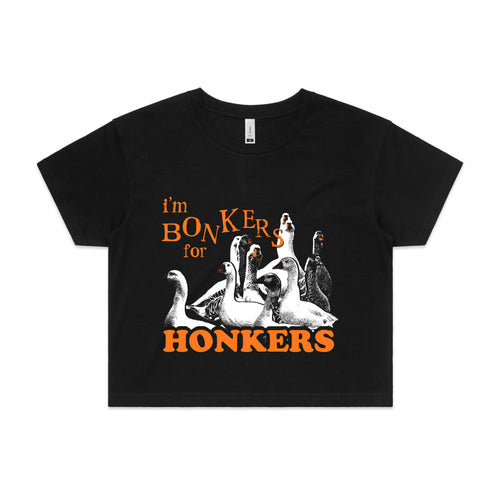 Bonkers For Honkers Tee by Lonely Kids Club. All clothing from our T-shirts to our shorts and hoodies are ethically made, and printed packed and shipped from Sydney.
