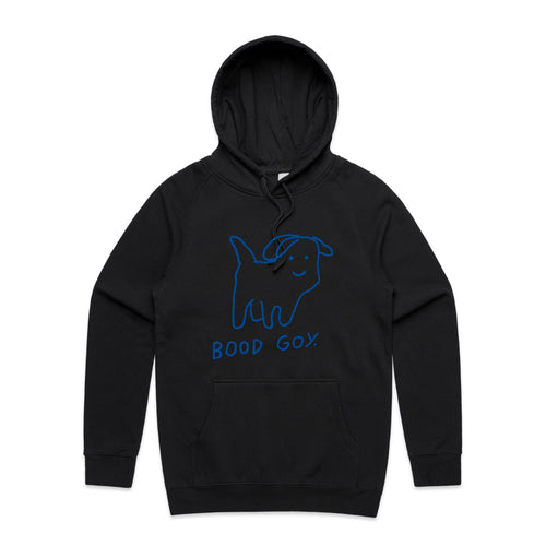 Bood Goy Hoodie by Lonely Kids Club. All clothing from our T-shirts to our shorts and hoodies are ethically made, and printed packed and shipped from Sydney.