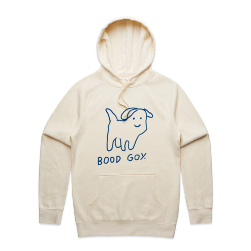 Bood Goy Hoodie by Lonely Kids Club. All clothing from our T-shirts to our shorts and hoodies are ethically made, and printed packed and shipped from Sydney.