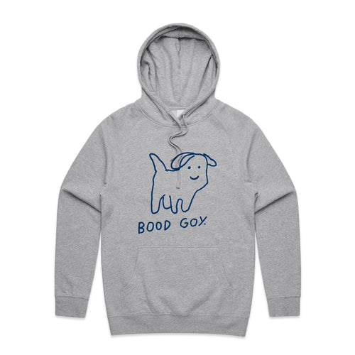 Bood Goy Hoodie by Lonely Kids Club. All clothing from our T-shirts to our shorts and hoodies are ethically made, and printed packed and shipped from Sydney.