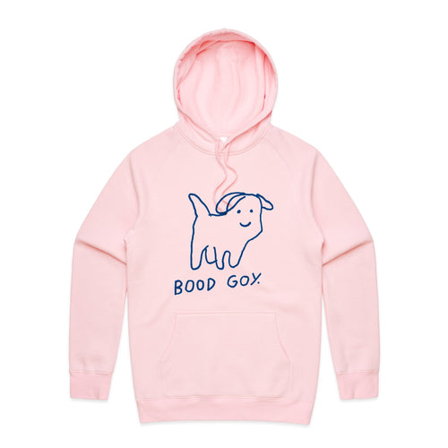 Bood Goy Hoodie by Lonely Kids Club. All clothing from our T-shirts to our shorts and hoodies are ethically made, and printed packed and shipped from Sydney.
