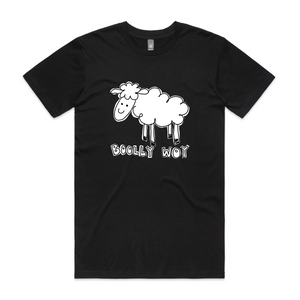 Boolly Woy Tee by Lonely Kids Club. All clothing from our T-shirts to our shorts and hoodies are ethically made, and printed packed and shipped from Sydney.