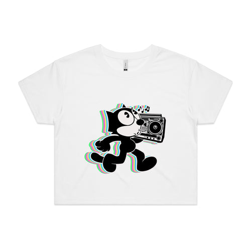 Boombox Felix Tee by Lonely Kids Club. All clothing from our T-shirts to our shorts and hoodies are ethically made, and printed packed and shipped from Sydney.