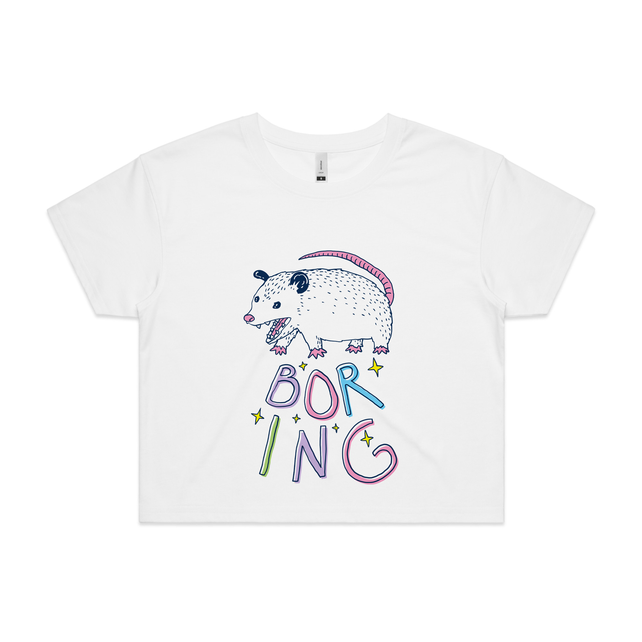 Boring Opossum Tee