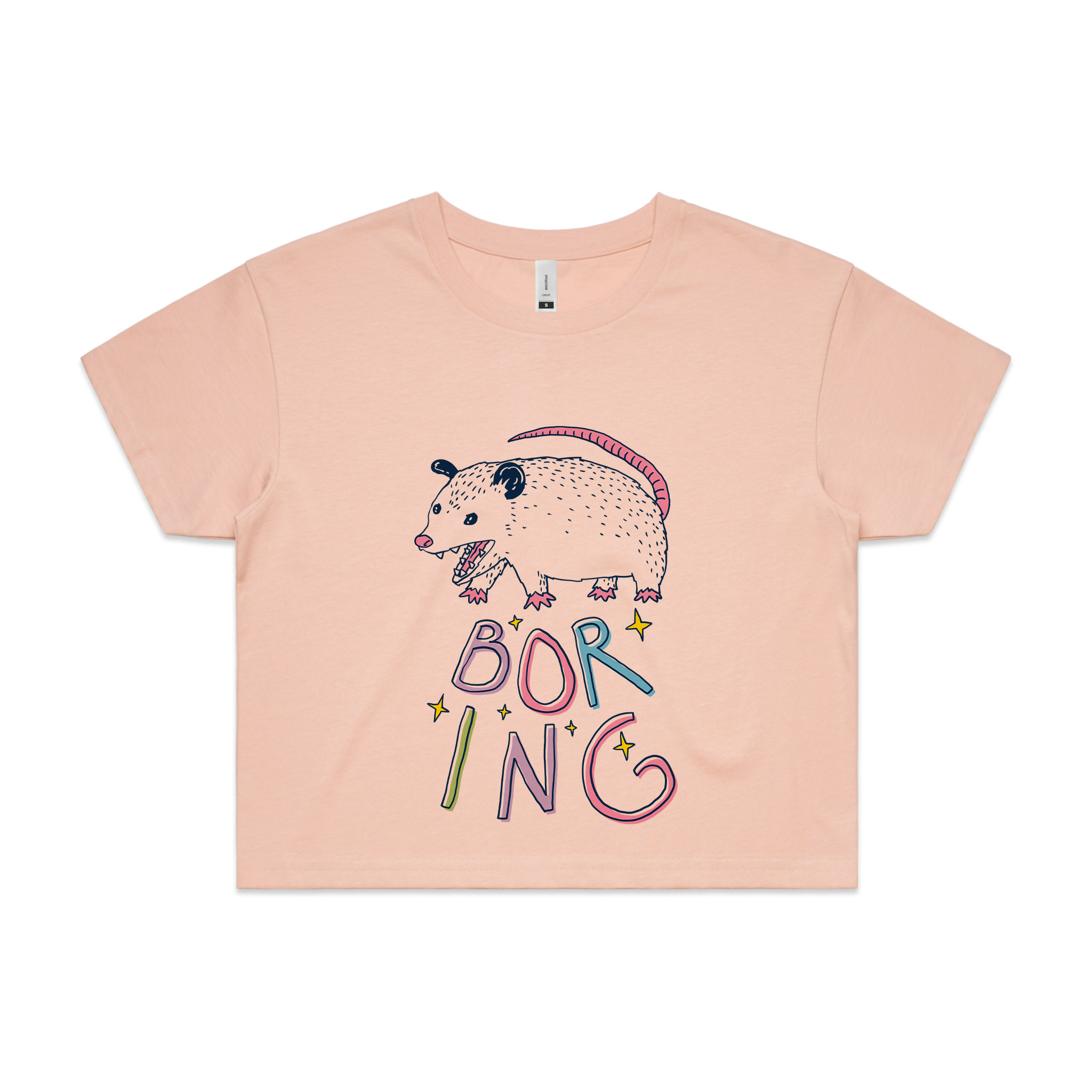 Boring Opossum Tee