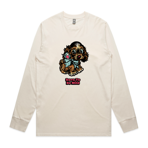 Born To Be Mild Tee by Lonely Kids Club. All clothing from our T-shirts to our shorts and hoodies are ethically made, and printed packed and shipped from Sydney.