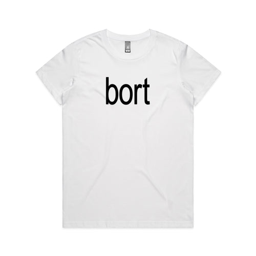 Bort Tee by Lonely Kids Club. All clothing from our T-shirts to our shorts and hoodies are ethically made, and printed packed and shipped from Sydney.