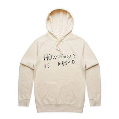 Bread Hoodie by Lonely Kids Club. All clothing from our T-shirts to our shorts and hoodies are ethically made, and printed packed and shipped from Sydney.