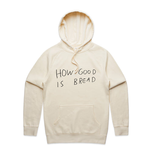 Bread Hoodie by Lonely Kids Club. All clothing from our T-shirts to our shorts and hoodies are ethically made, and printed packed and shipped from Sydney.