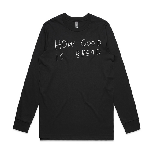 Bread Tee by Lonely Kids Club. All clothing from our T-shirts to our shorts and hoodies are ethically made, and printed packed and shipped from Sydney.