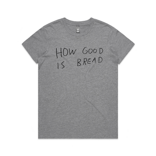 Bread Tee by Lonely Kids Club. All clothing from our T-shirts to our shorts and hoodies are ethically made, and printed packed and shipped from Sydney.