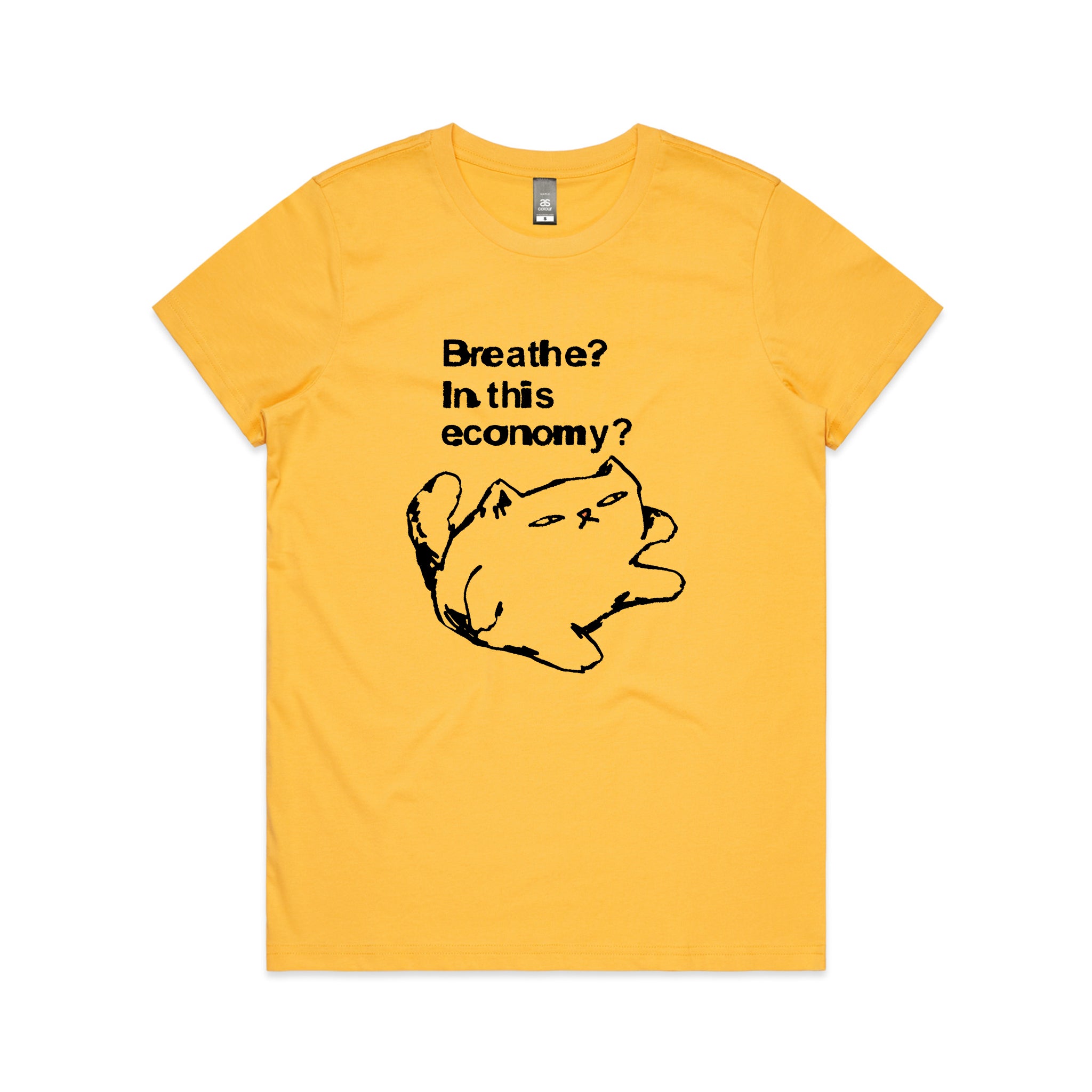 Breathe Cat Tee