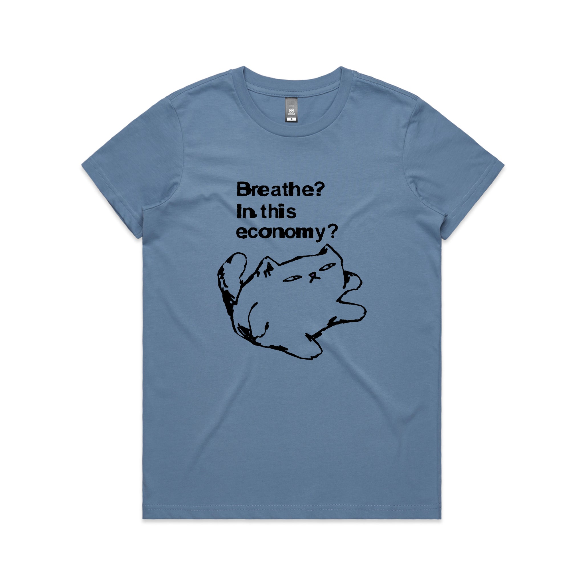Breathe Cat Tee