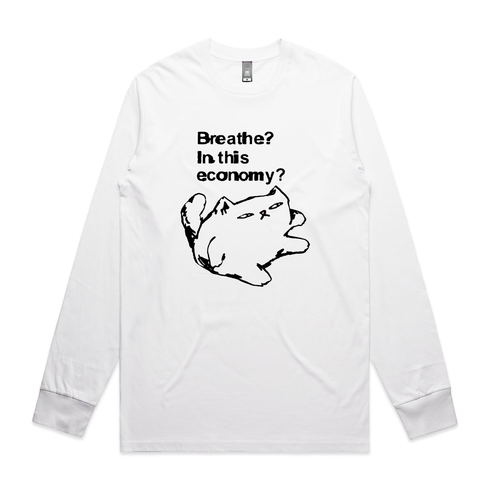 Breathe Cat Tee