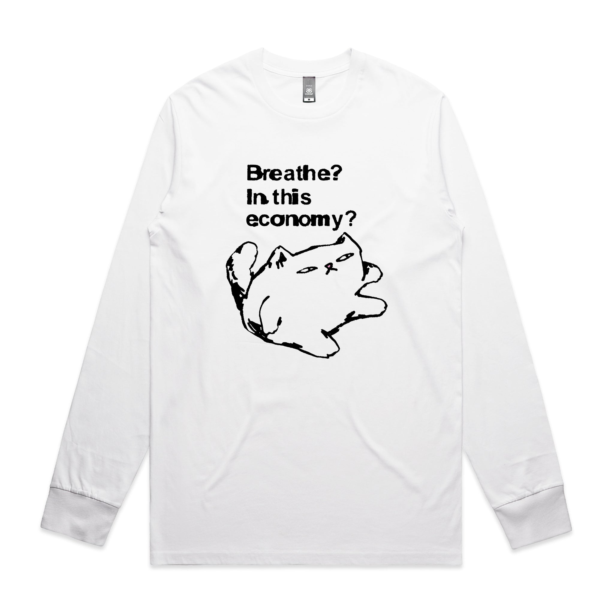 Breathe Cat Tee