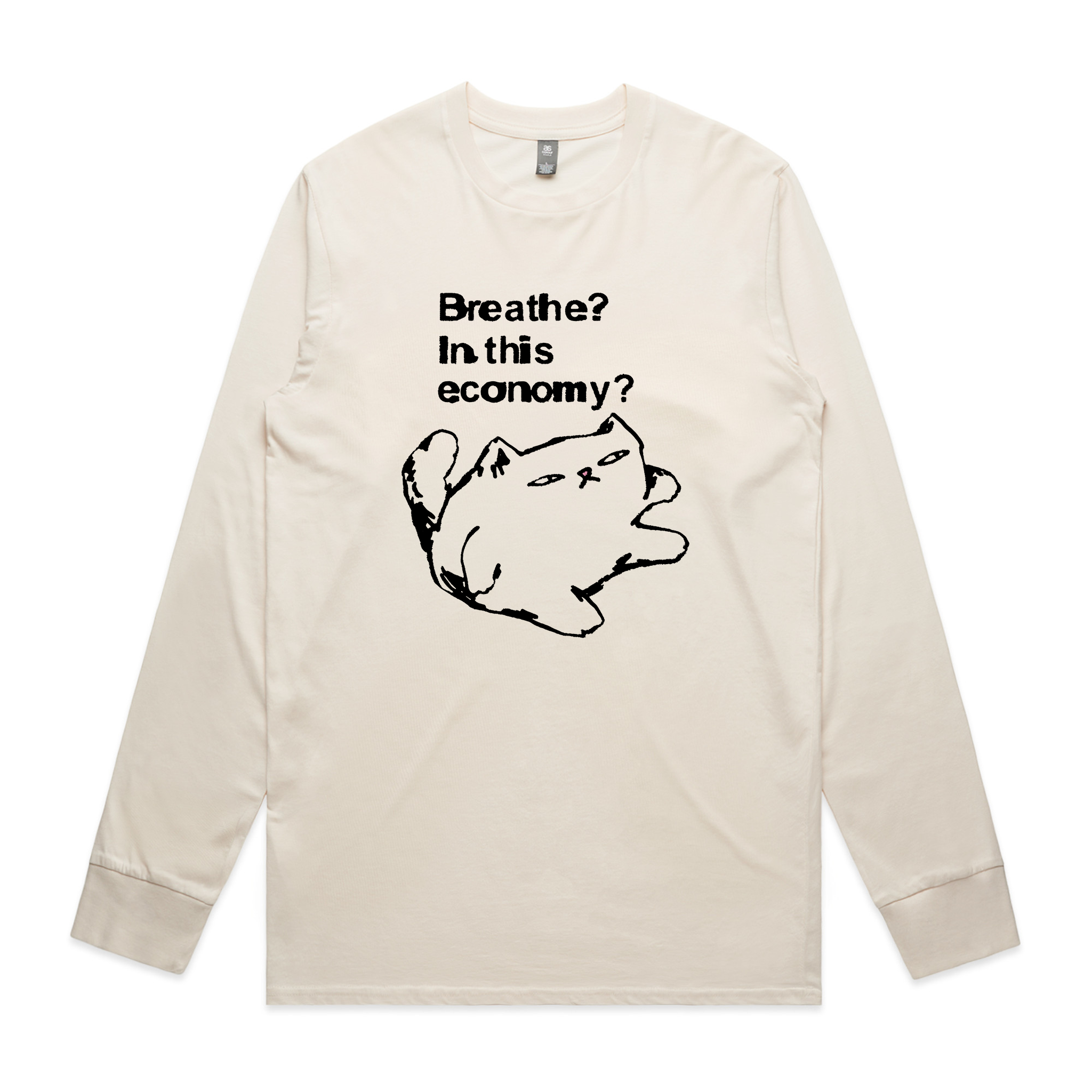 Breathe Cat Tee