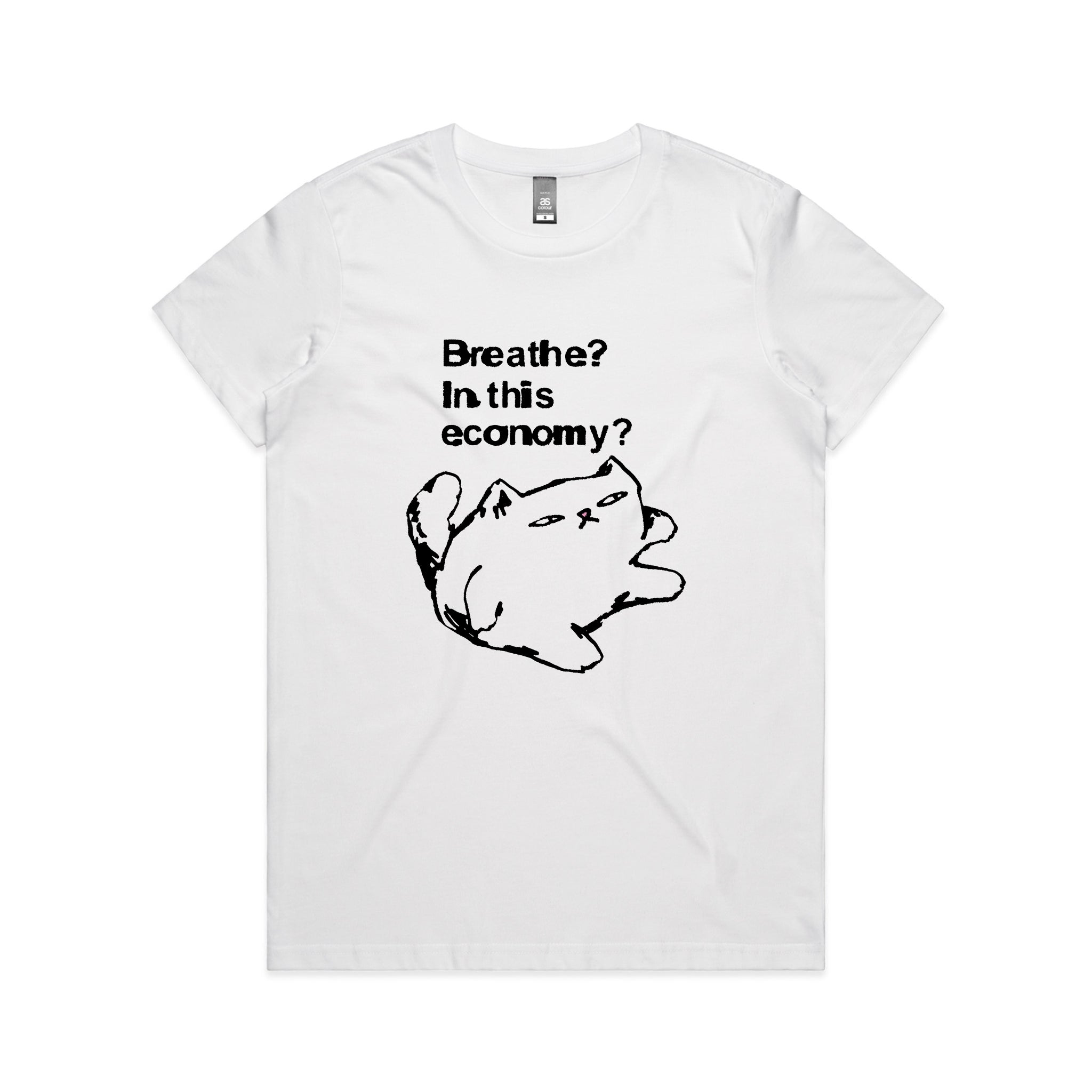Breathe Cat Tee