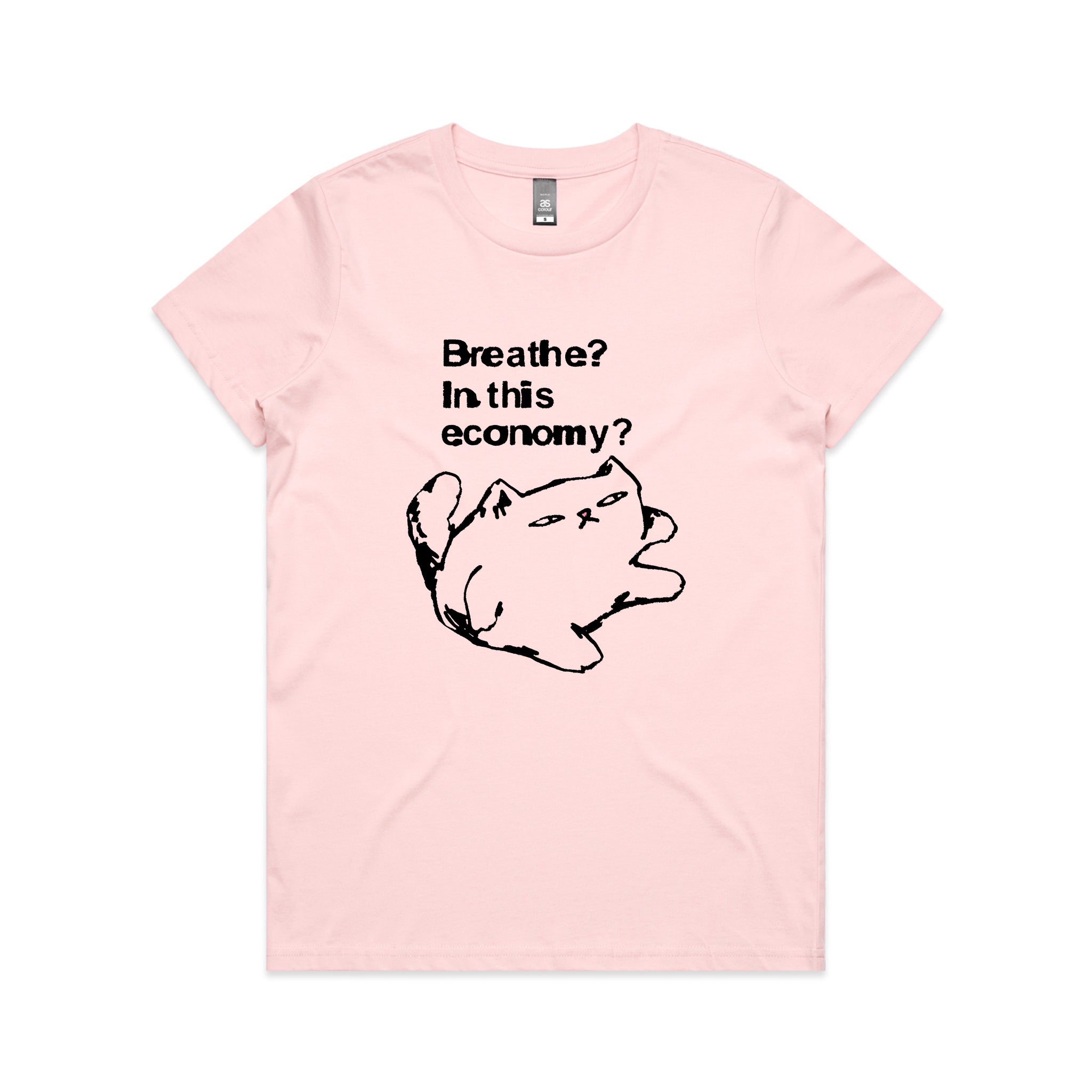 Breathe Cat Tee