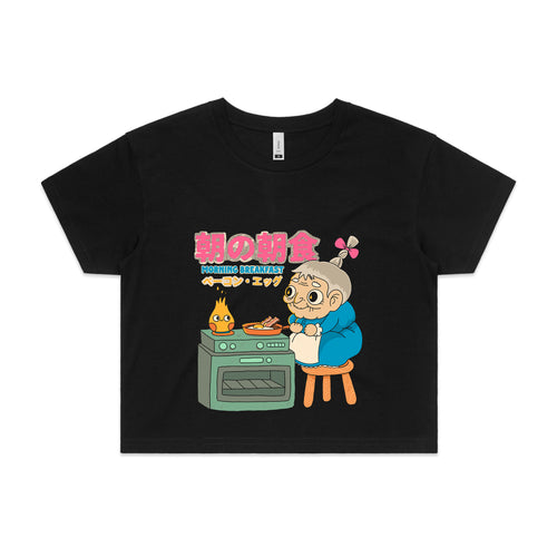 Morning Breakfast Tee by Lonely Kids Club. All clothing from our T-shirts to our shorts and hoodies are ethically made, and printed packed and shipped from Sydney.