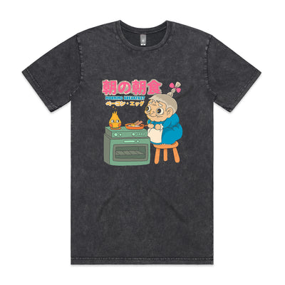 Morning Breakfast Tee by Lonely Kids Club. All clothing from our T-shirts to our shorts and hoodies are ethically made, and printed packed and shipped from Sydney.