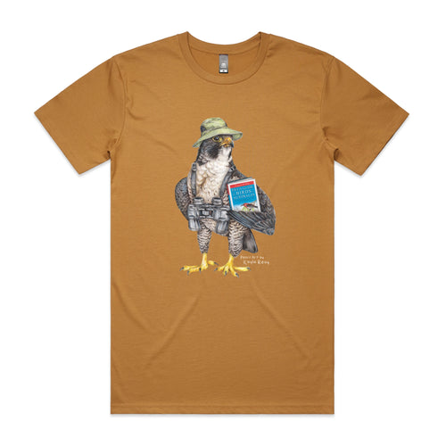 Brenda The Birdwatcher Tee by Lonely Kids Club. All clothing from our T-shirts to our shorts and hoodies are ethically made, and printed packed and shipped from Sydney.