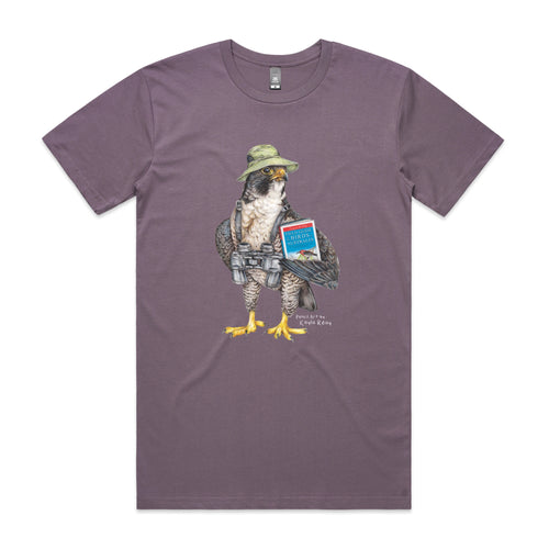 Brenda The Birdwatcher Tee by Lonely Kids Club. All clothing from our T-shirts to our shorts and hoodies are ethically made, and printed packed and shipped from Sydney.