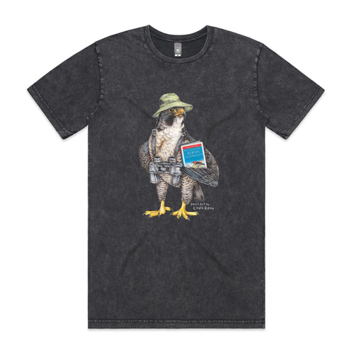 Brenda The Birdwatcher Tee by Lonely Kids Club. All clothing from our T-shirts to our shorts and hoodies are ethically made, and printed packed and shipped from Sydney.