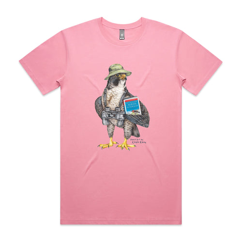 Brenda The Birdwatcher Tee by Lonely Kids Club. All clothing from our T-shirts to our shorts and hoodies are ethically made, and printed packed and shipped from Sydney.