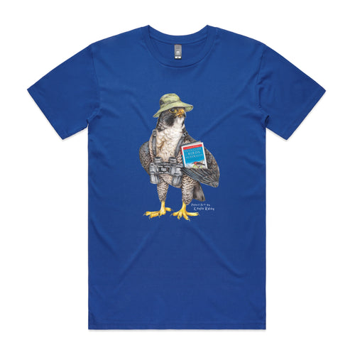 Brenda The Birdwatcher Tee by Lonely Kids Club. All clothing from our T-shirts to our shorts and hoodies are ethically made, and printed packed and shipped from Sydney.
