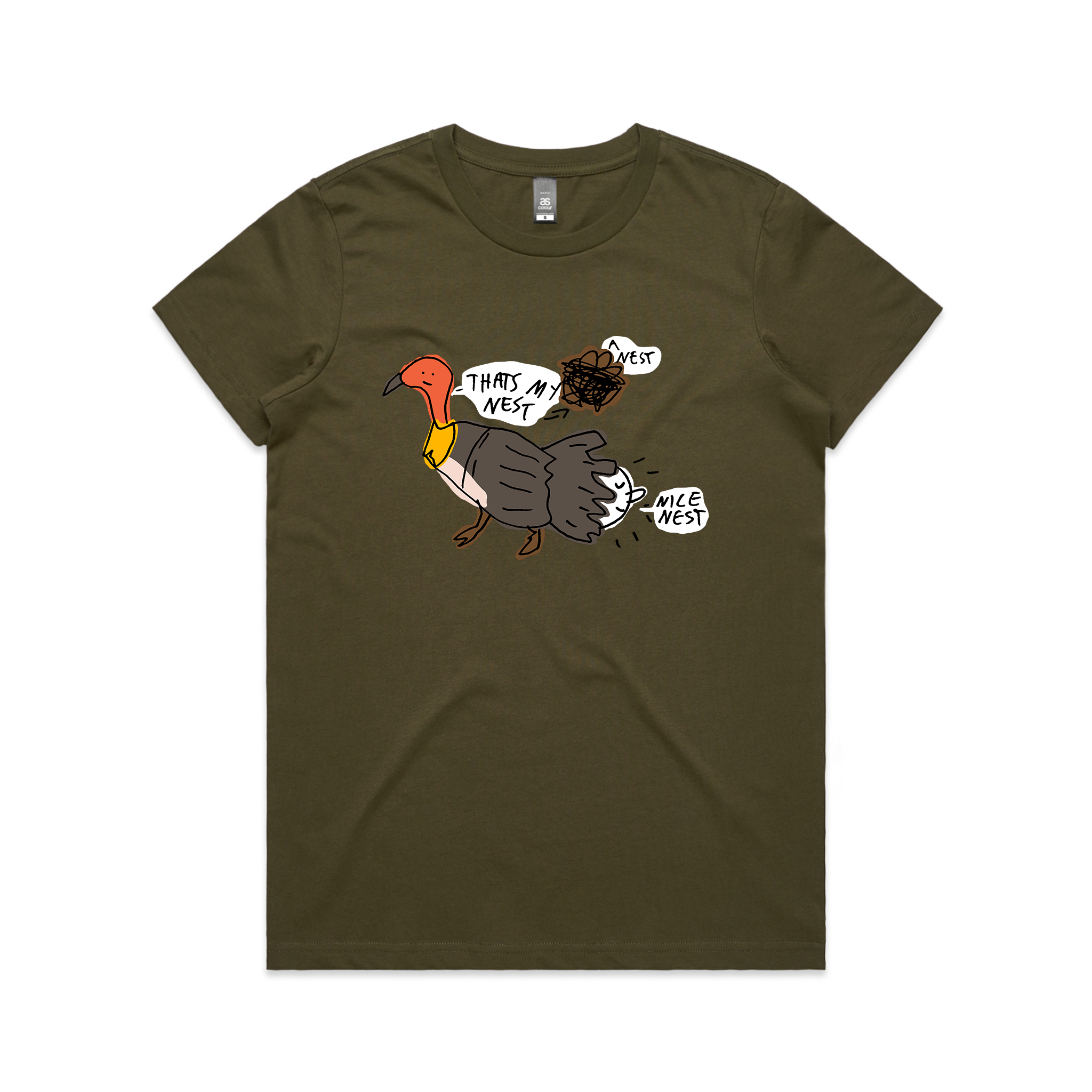 Brush Turkey Nest Tee