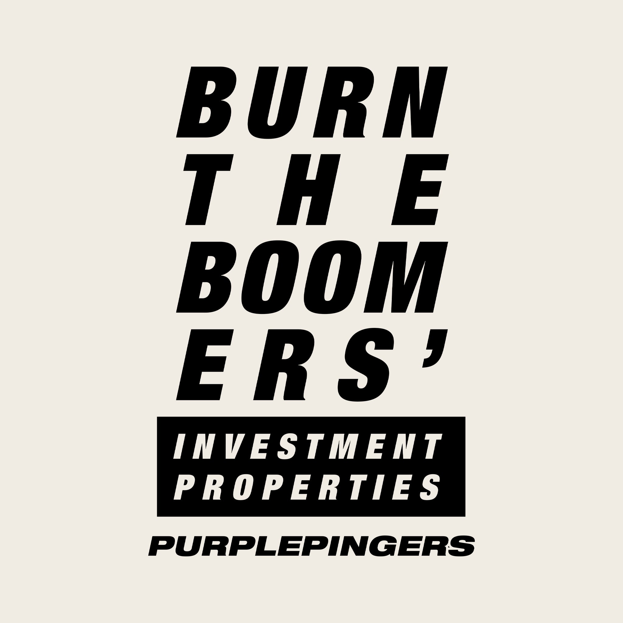 Burn The Boomers Tote