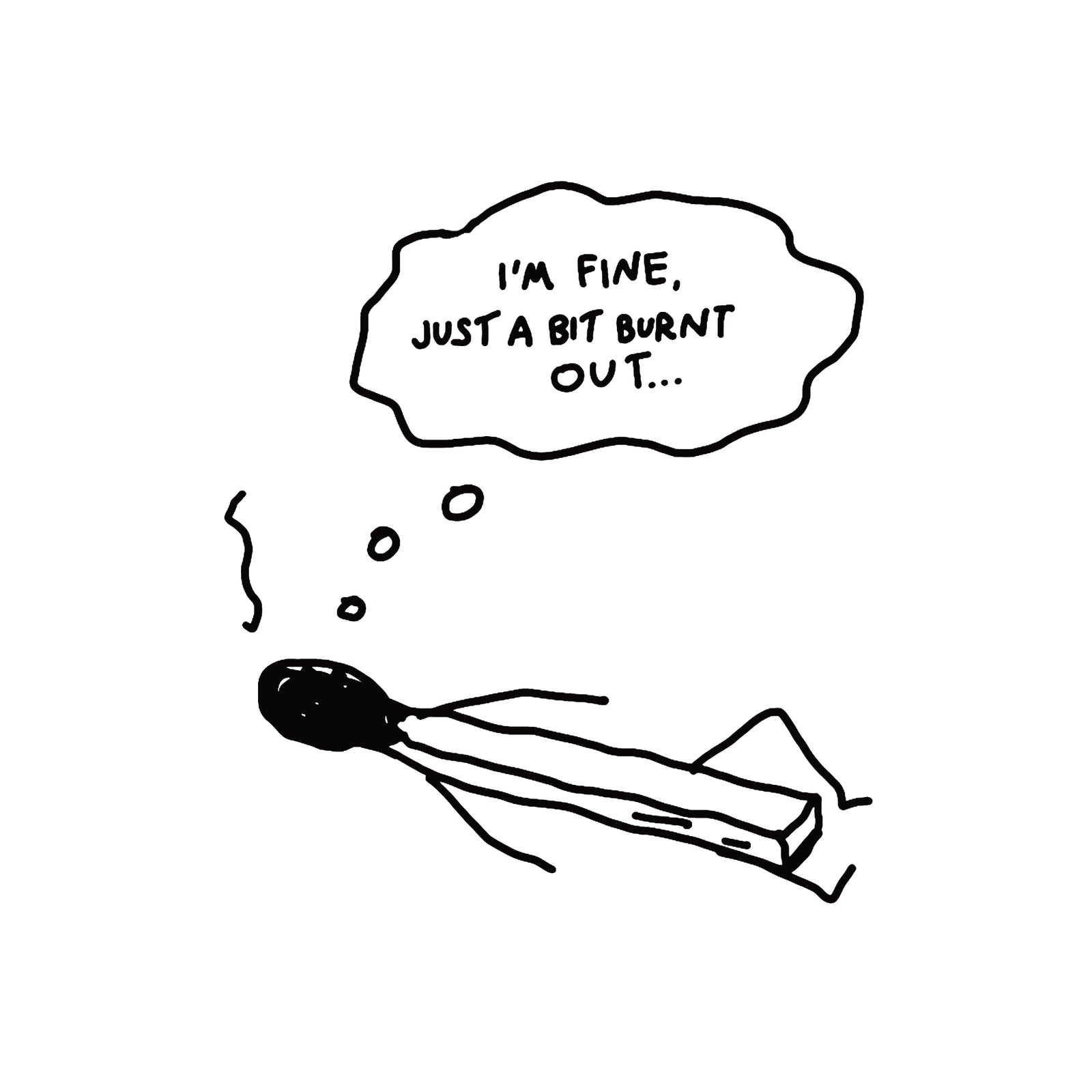 Bit Burnt Out Tee
