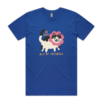 But Be Prepared Tee by Lonely Kids Club. All clothing from our T-shirts to our shorts and hoodies are ethically made, and printed packed and shipped from Sydney.