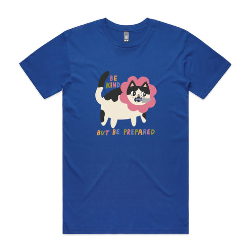 But Be Prepared Tee by Lonely Kids Club. All clothing from our T-shirts to our shorts and hoodies are ethically made, and printed packed and shipped from Sydney.